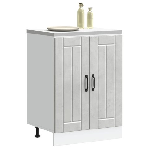 SZAFKA KUCHENNA DOLNA POD ZLEW "LUCCA" BETON SZARY 60X46X81,5CM