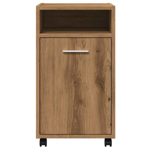 SZAFKA Z KÓŁKAMI DĄB ARTISAN 33X38X60CM