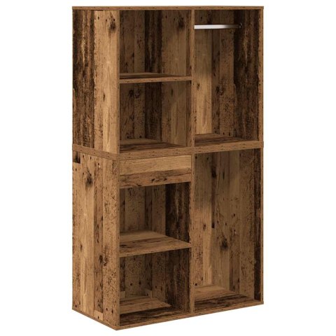 TOALETKA Z OŚWIETLENIEM LED STARE DREWNO DREWNO KLEJONE