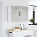 SZAFKA KUCHENNA ŚCIENNA DOLNA KALMAR SZARY DĄB SONOMA 80X31X60