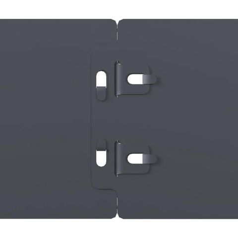 OBRZEŻA TRAWNIKOWE 10 SZT. ANTRACYT STAL WALCOWANA NA ZIMNO