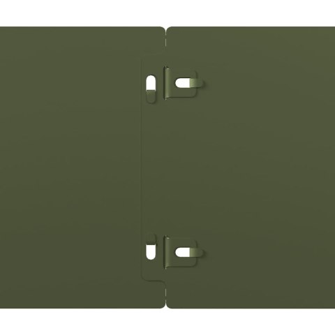 OBRZEŻA TRAWNIKOWE 10 SZT. OLIWKOWO-ZIELONE 15X103CM