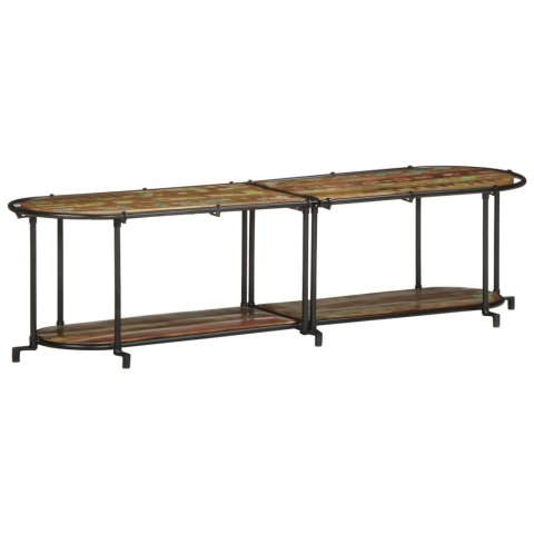 SZAFKA POD TELEWIZOR 160X42X40CM LITE DREWNO Z ODZYSKU