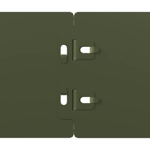 OBRZEŻA TRAWNIKOWE 10 SZT. OLIWKOWO-ZIELONE 10X103CM