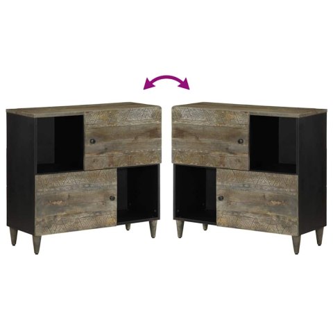 KOMODA 80X33X75CM DREWNO LITE MANGO