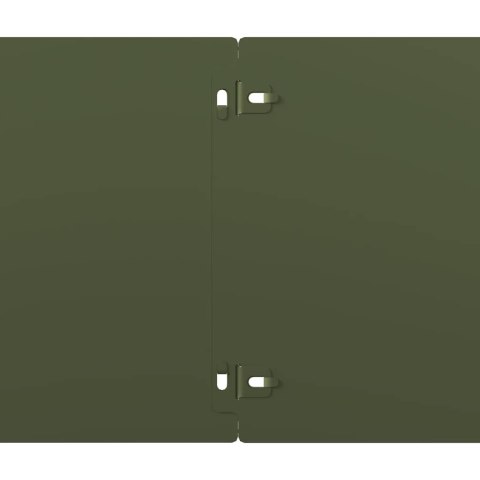 OBRZEŻA TRAWNIKOWE 10 SZT. OLIWKOWO-ZIELONE 20X103CM