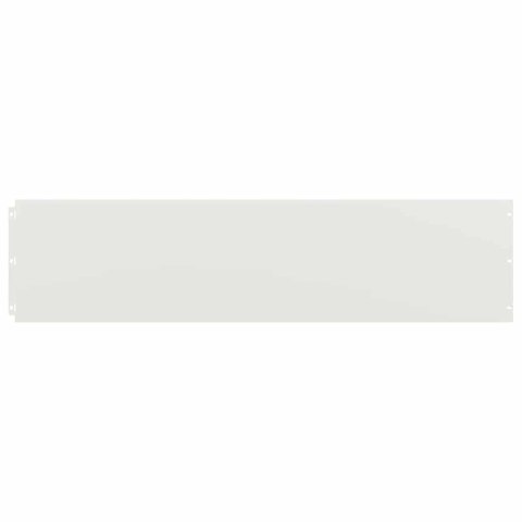 OBRZEŻA TRAWNIKOWE 10 SZT. BIAŁE STAL WALCOWANA NA ZIMNO