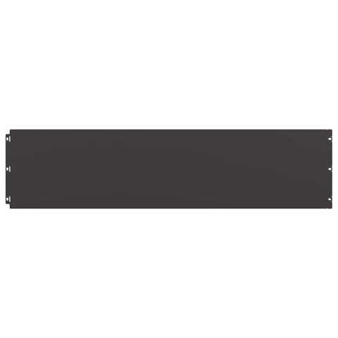 OBRZEŻA TRAWNIKOWE 10 SZT. CZARNE STAL WALCOWANA NA ZIMNO