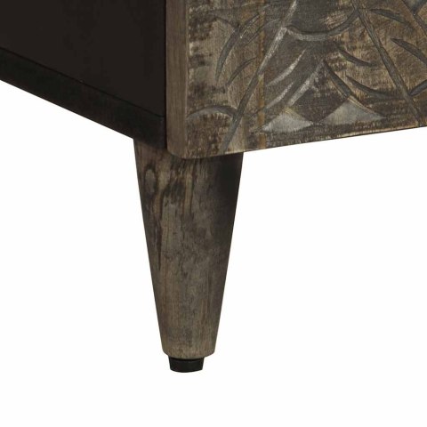 SZAFKA ŁAZIENKOWA38X33X160CM LITE DREWNO MANGO