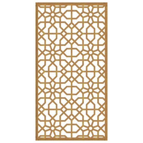 OGRODOWA DEKORACJA ŚCIENNA 105X55CM STAL KORTENOWSKA