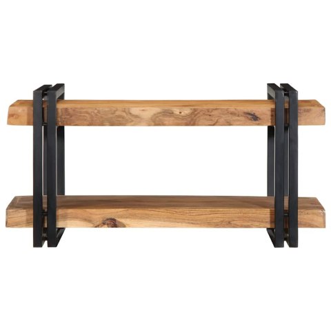 PÓŁKA ŚCIENNA 70X33X35CM DREWNO LITE AKACJA