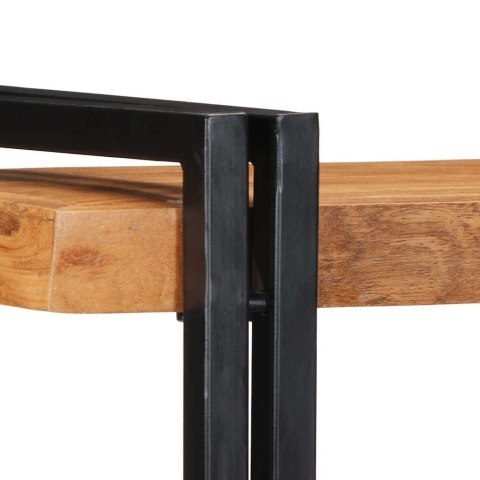 PÓŁKA ŚCIENNA 70X33X35CM DREWNO LITE AKACJA