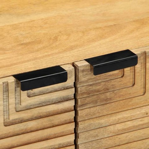 STOLIK KAWOWY BRĄZOWY 80X50X40CM DREWNO LITE MANGO