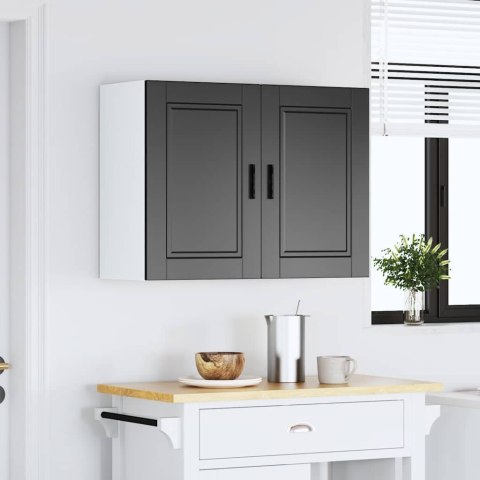 SZAFKA ŚCIENNA KUCHENNA LUCCA CZARNA 80X31X60