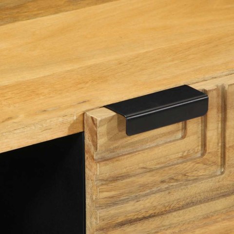 STOLIK KAWOWY BRĄZOWY 80X50X40CM DREWNO LITE MANGO