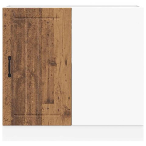 SZAFKA POD ZLEWOZMYWAK „LUCCA" STARE DREWNO 86X46X81,5CM