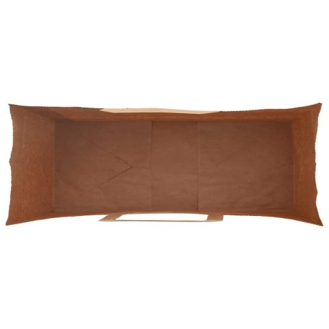 TORBY PAPIEROWE 250 SZT. Z UCHWYTAMI ZIELONE 32X12X42CM