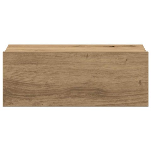 PŁYWAJĄCA SZAFKA NOCNA ARTISAN OAK 40X32X15CM DREWNO KLEJONE