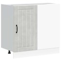 SZAFKA KUCHENNA DOLNA POD ZLEW "LUCCA" BETON SZARY 86X46X81,5CM
