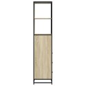 SZAFKA ŁAZIENKOWA DĄB SONOMA 35X37,5X166CM