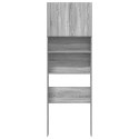 SZAFKA POD PRALKĘ SONOMA SZARA 64X24X190CM DREWNO KLEJONE