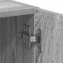 SZAFKA POD PRALKĘ SONOMA SZARA 64X24X190CM DREWNO KLEJONE