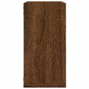 PÓŁKI ŚCIENNE CUBE 4 SZT. BRĄZOWY DĄB 30X15X30CM