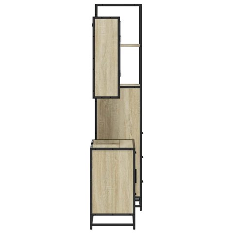 3-CZ. ZESTAW MEBLI ŁAZIENKOWYCH KOLOR DĄB SONOMA