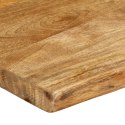 BLAT STOŁU 50X40X2,5CM NATURALNA KRAWĘDŹ LITE DREWNO MANGO