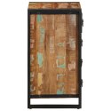 KOMODA WIELOKOLOROWA 40X40X90CM LITE DREWNO Z ODZYSKU