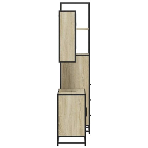 3-CZ. ZESTAW MEBLI ŁAZIENKOWYCH KOLOR DĄB SONOMA