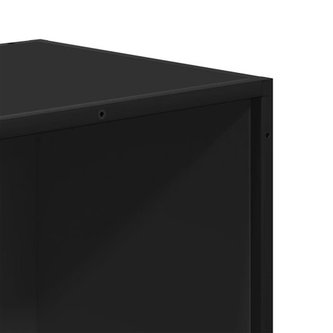 REGAŁ CZARNY 60X35X139CM