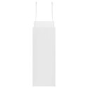TORBY PAPIEROWE 250 SZT. Z UCHWYTAMI BIAŁE 18X8X22CM