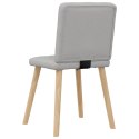 KRZESŁA DO JADALNI 2 SZT. TKANINA CLOUD GREY