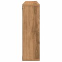 PÓŁKA ŚCIENNA DĄB ARTISAN 85X16X52,5CM DREWNO KLEJONE