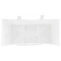 TORBY PAPIEROWE 250 SZT. Z UCHWYTAMI BIAŁE 26X12X35CM