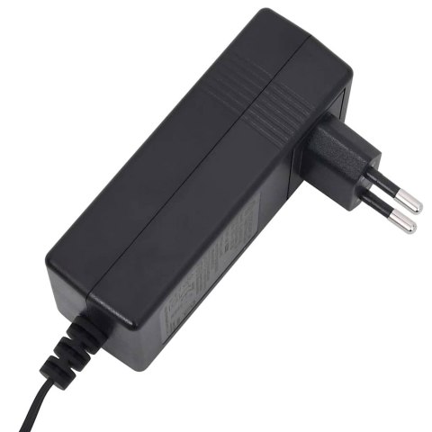 FOTEL ROZKŁADANY CZARNY OBITY TKANINĄ