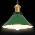 LAMPA WISZĄCA Z REGULACJĄ WYSOKOŚCI E27 POŁYSK ZIELONY