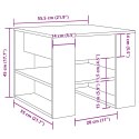 STOLIK KAWOWY STARE DREWNO 55,5X55X45CM