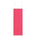 TORBY PAPIEROWE 250 SZT. Z UCHWYTAMI RÓŻOWE 26X12X35CM