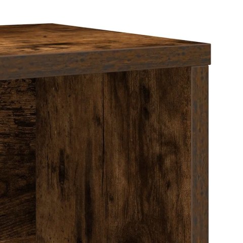 REGAŁ PRZYDYMIONY DĄB 60X24X76,5CM