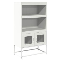 KOMODA BIAŁA 68X39X123CM STAL