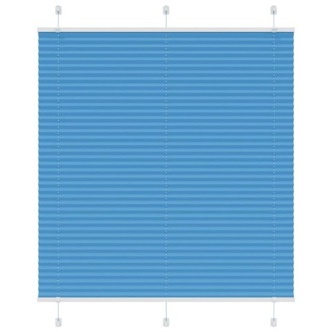 ROLETA PLISOWANA NIEBIESKA 120X100CM SZEROKOŚĆ TKANINY 119,4CM