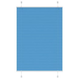 ROLETA PLISOWANA NIEBIESKA 85X100CM SZEROKOŚĆ TKANINY 84,4CM