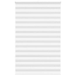 ROLETA ZEBRA BIAŁA SZEROKOŚĆ TKANINY 140,9CM POLIESTER