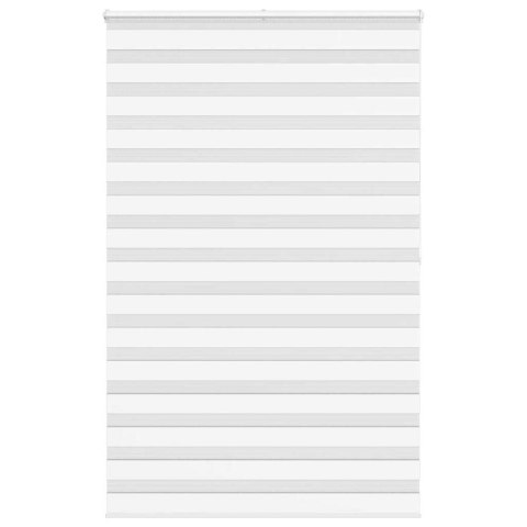 ROLETA ZEBRA BIAŁA SZEROKOŚĆ TKANINY 140,9CM POLIESTER