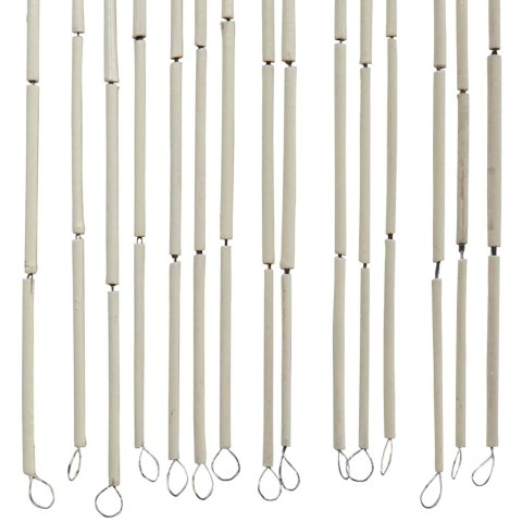 ZASŁONA DO DRZWI Z NADRUKIEM Z BAMBUSA 100X220CM BAMBUS