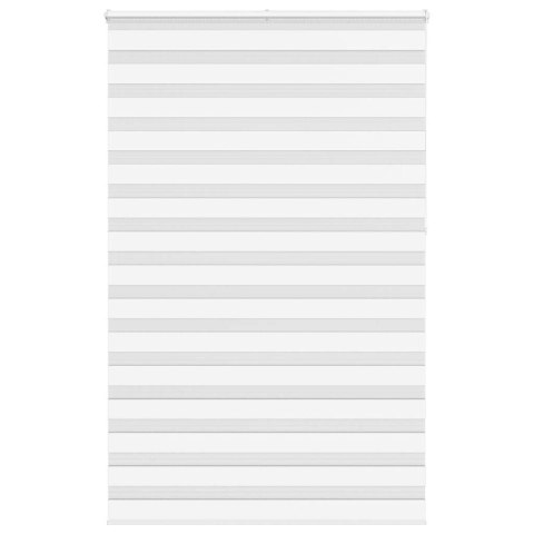 ROLETA ZEBRA BIAŁA SZEROKOŚĆ TKANINY 135,9CM POLIESTER