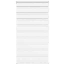 ROLETA ZEBRA BIAŁA SZEROKOŚĆ TKANINY 75,9CM POLIESTER