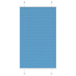 ROLETA PLISOWANA NIEBIESKA 80X100CM SZEROKOŚĆ TKANINY 79,4CM